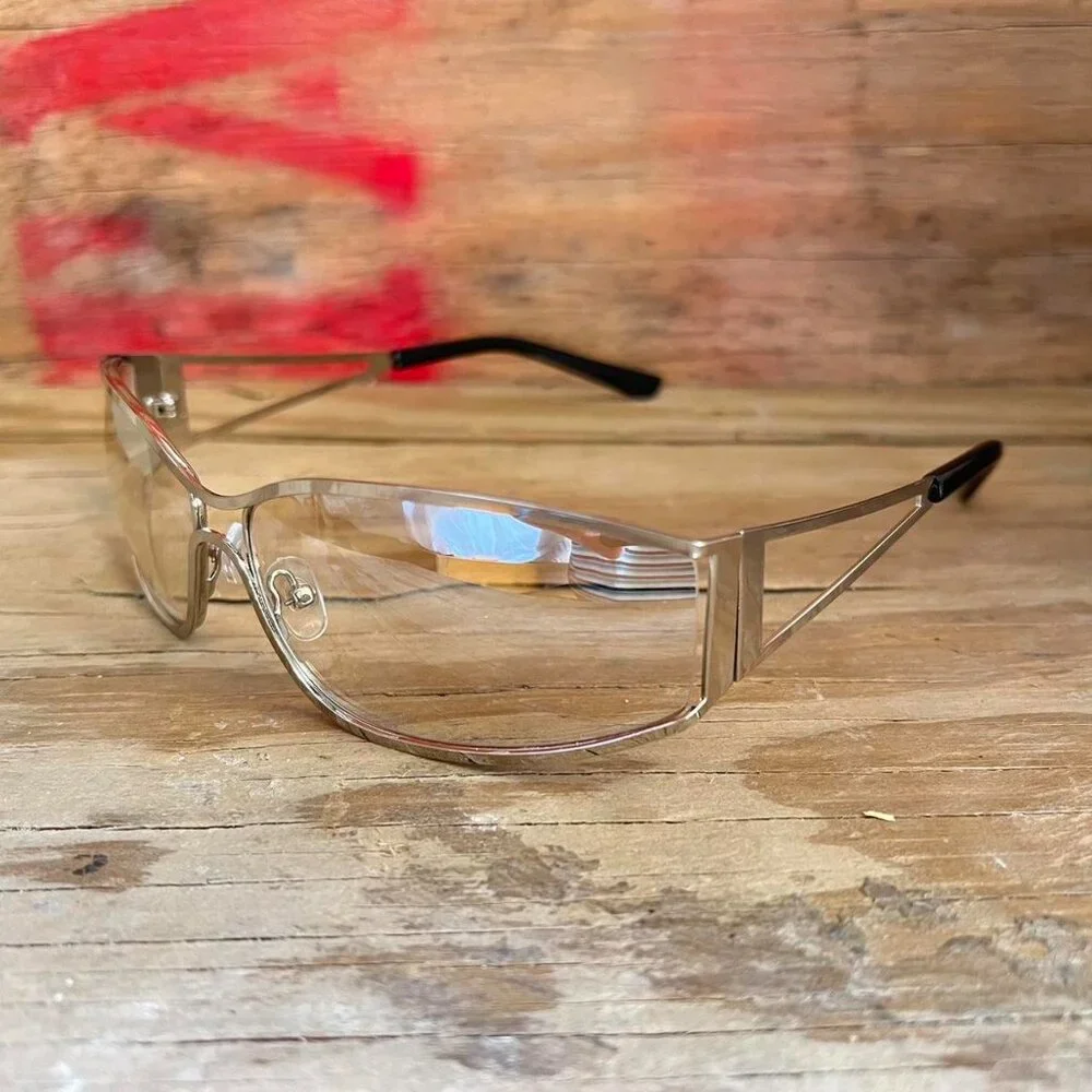 classy chrome trim sunglasses